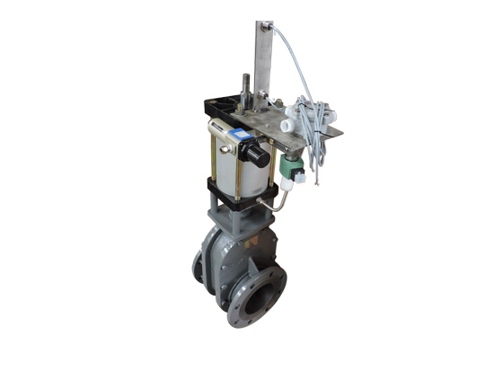  Pneumatic Metal Seated Double Disc Gate Valve 03