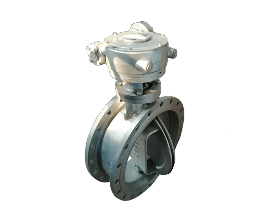 Double Eccentric Flanged Industrial Butterfly Valve