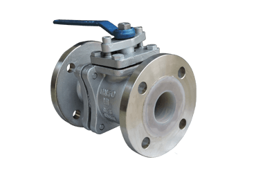 fluorine lined ball valve