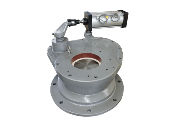 ceramic rotating disc gate valve