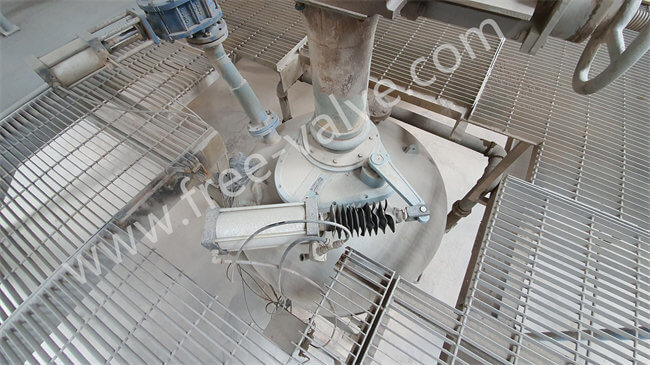 ceramic rotating double disc gate valve application 01