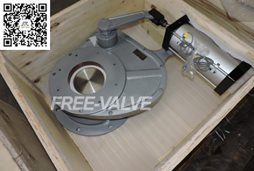 ceramic rotary disc gate valve
