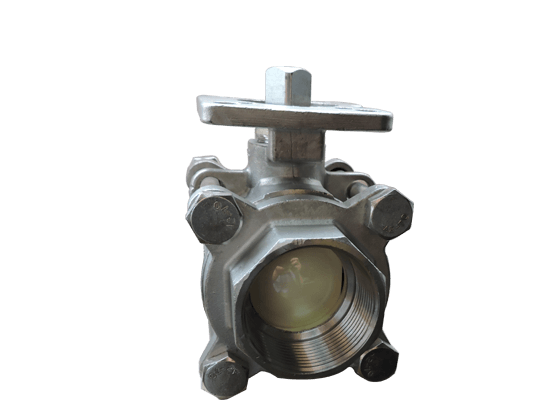 Screw Type Ceramic Lined O Type Ball Valve