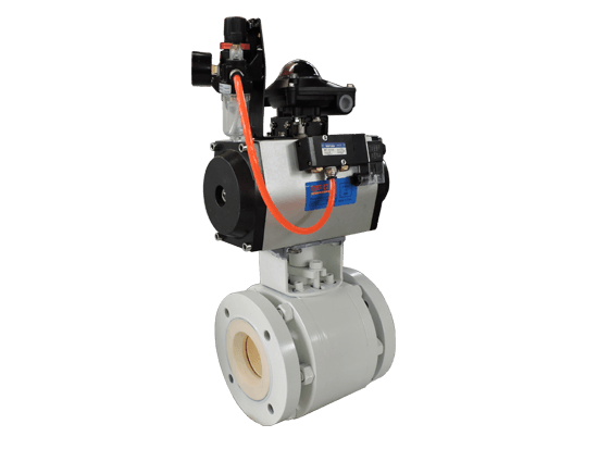 Wcb Ceramic Abrasion Resistant Flange Ball Valve