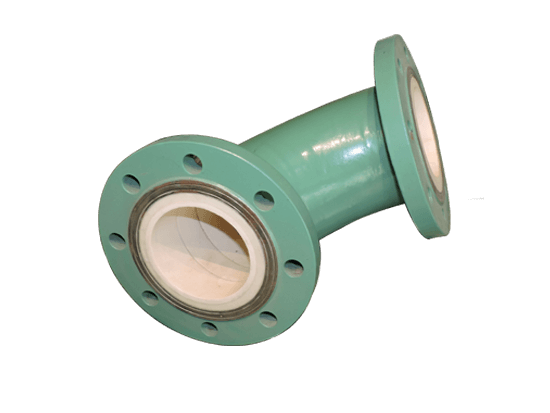 Ceramic Lined Composite Pipe and Ceramic Elbow