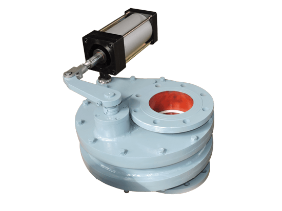  Ceramic Rotary Double Disc Gate Valve