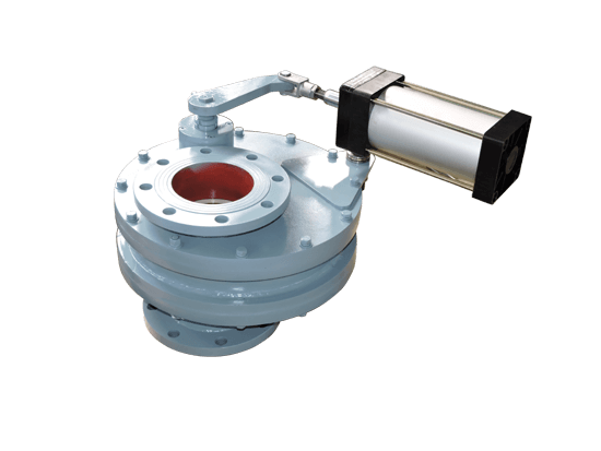  Ceramic Rotary Double Disc Gate Valve