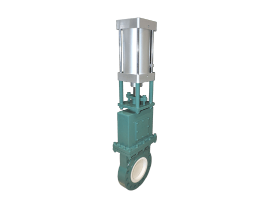 Split Body Ceramic Lined Knife Gate Valve02