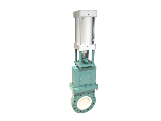 Split Body Ceramic Lined Knife Gate Valve03