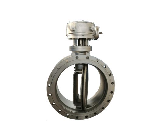 Double Flanged Eccentric Butterfly Valve