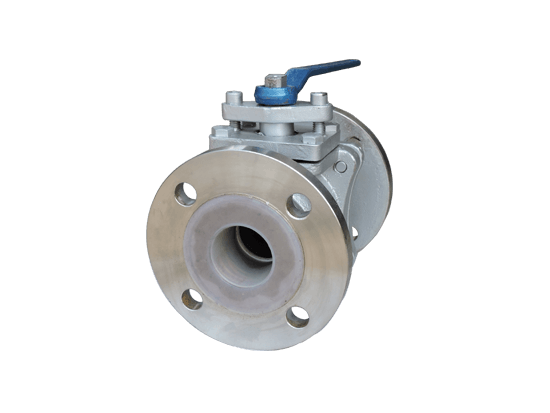 Flange Type Fluorine Lining Ball Valve