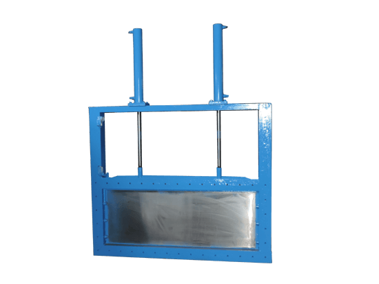 Square Port Carbon Steel Knife Gate Valve