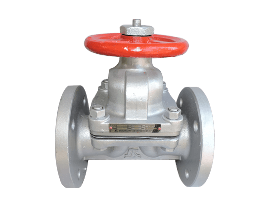 Lined PTFE Weir Type Diaphragm Valve