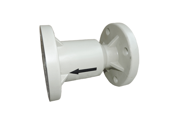 Plastic floating ball type check valve 04
