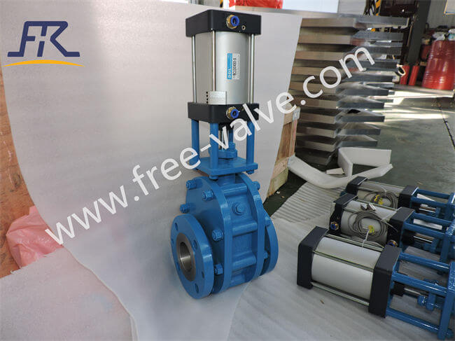 Anti Wear Ceramic Double Disc gate valve