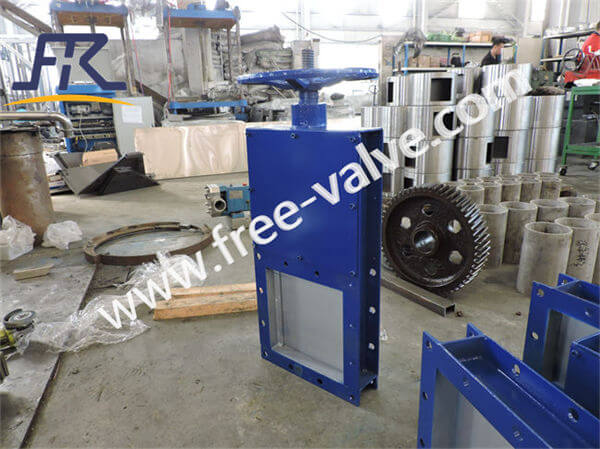 Carbon Steel Industrial Manual Operating Slide Gate Valve