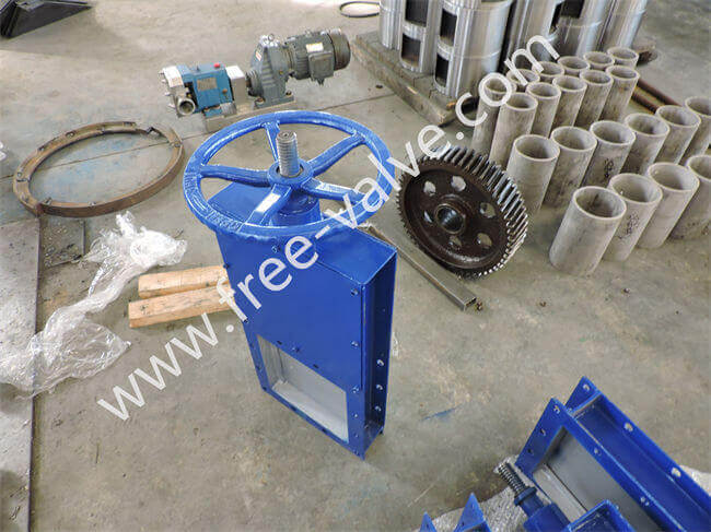 Carbon Steel Industrial Manual Operating Slide Gate Valve