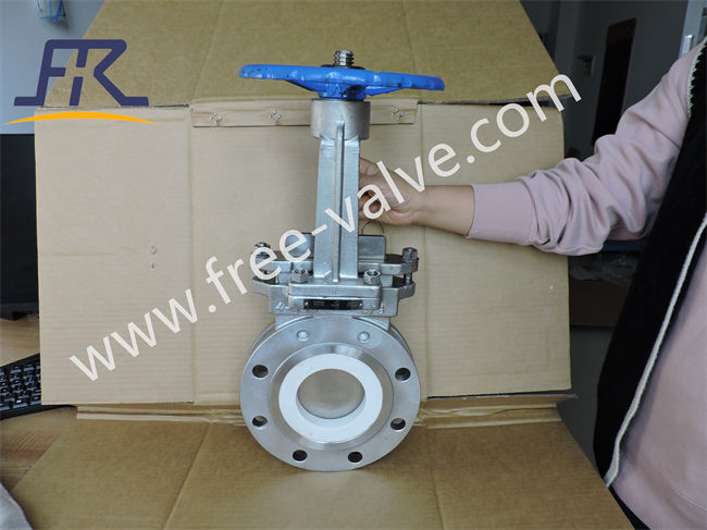 China Supplier High Quality Stainless Steel Anti Wear Ceramic Knife Gate Valve