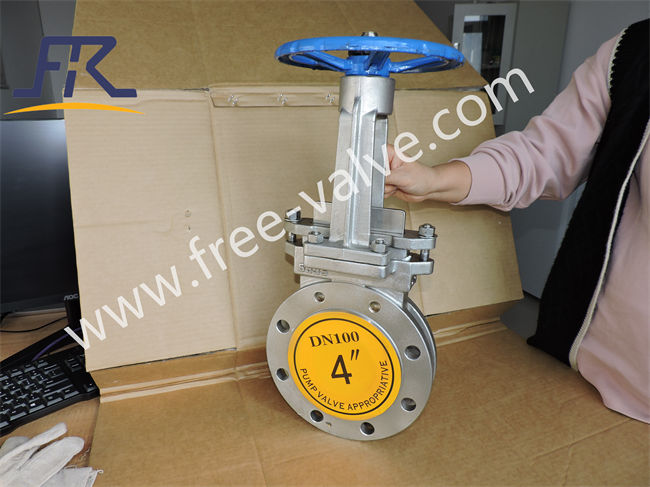 China Supplier High Quality Stainless Steel Anti Wear Ceramic Knife Gate Valve