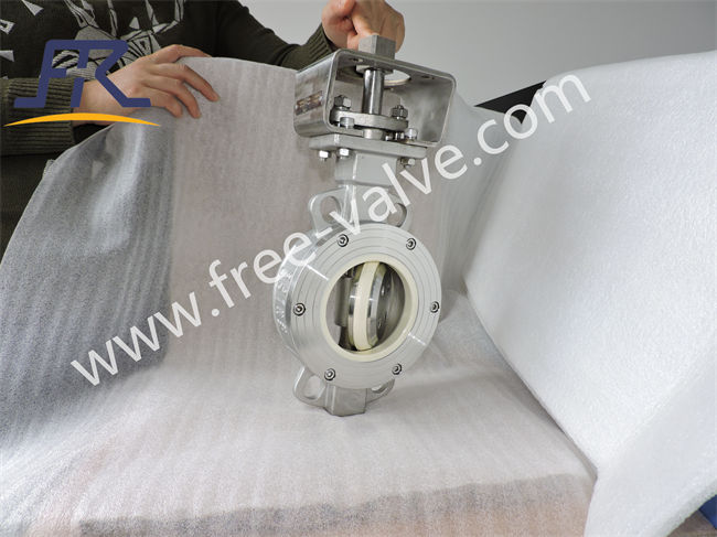 China supplier Regulating applications Anti-abrasive ceramic butterfly valve