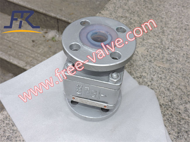 China supplier floating ball Check Valve