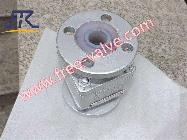 F46 Lined Ball Float Check Valve