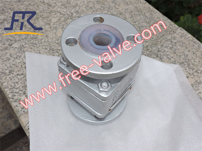 Flange Type Floating Ball Check Valve for Oil Industry chemical industry