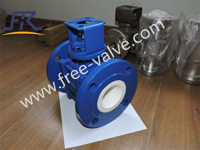 High quality WCB Body  Ceramic Abrasion Resistant Flange Ball Valve