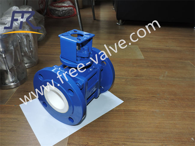 High quality WCB Body  Ceramic Abrasion Resistant Flange Ball Valve