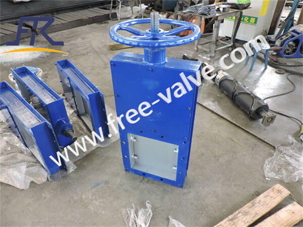 Manual Operated Square knife gate valve