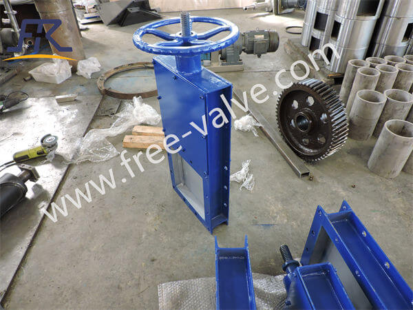 Manual Operation Square Slide Knife Gate Valve for Industrial System