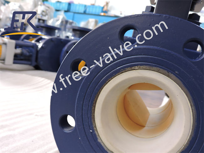 Pneumatic Actuator Flange Type V Port Control Type Ceramic ball Valves