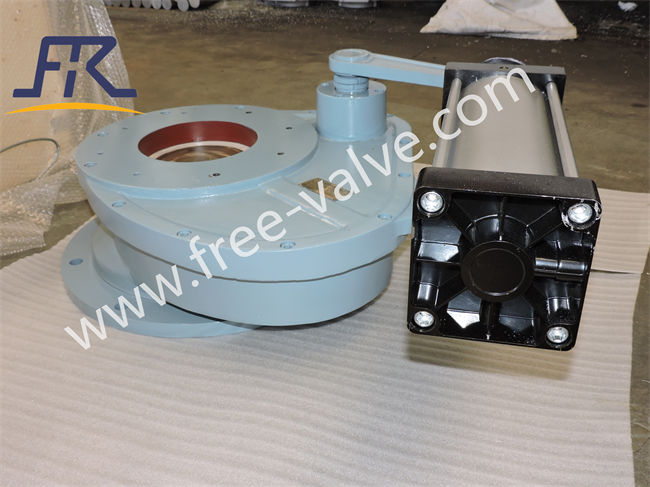 Pneumatic Anti wear Swing Ceramic Feed Gate Valve