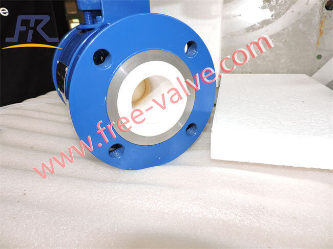 Pneumatic Ceramic Full lined Ball Valve