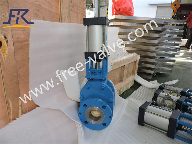 Pneumatic Parallel Sliding Ceramic Gate Valve