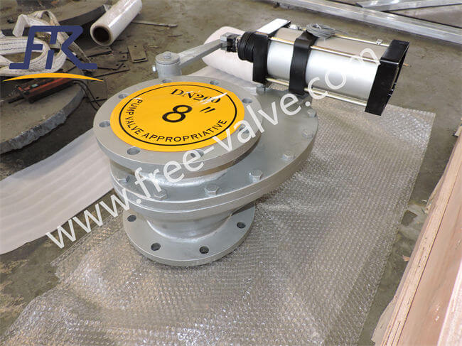 Pneumatic Swing Ceramic Feed Gate Valve