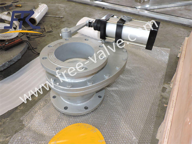 Pneumatic Swing Ceramic Feed Gate Valve