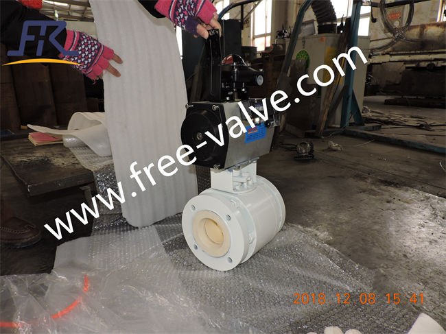 Abrasive and Corrosive Resistant Ceramic Ball Valve FRQ641TC