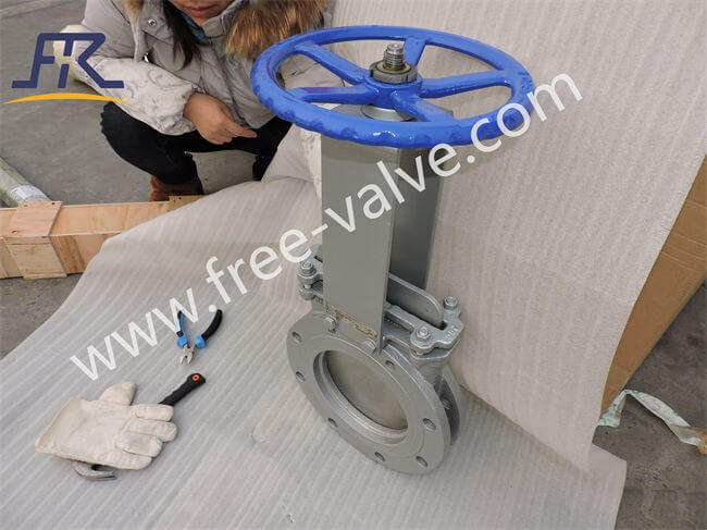 Parallel Slide Valves Round Flange Wafer Lug Type Knife Gate Valve