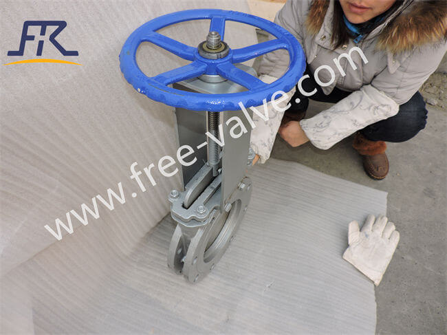 Parallel Slide Valves Round Flange Wafer Lug Type Knife Gate Valve