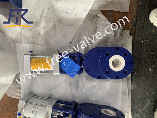 Pneumatic Ceramic Back Forth Sliding Gate Valve