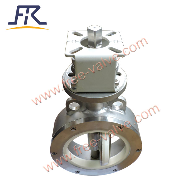 Stainless Steel Ceramic Lined Butterfly Valve