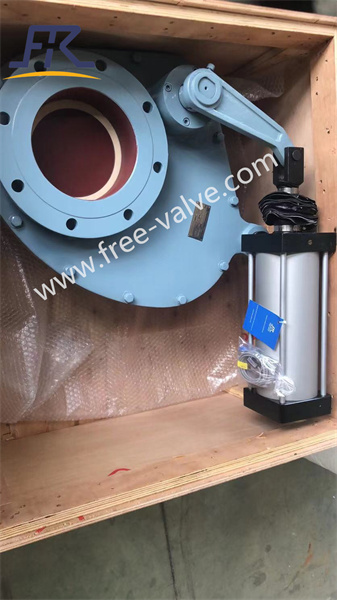 CFB fly ash pump  pneumatic ceramic rotating gate valve