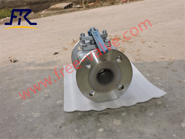 FRQ41F46 Fluorine lined PTFE ball valve