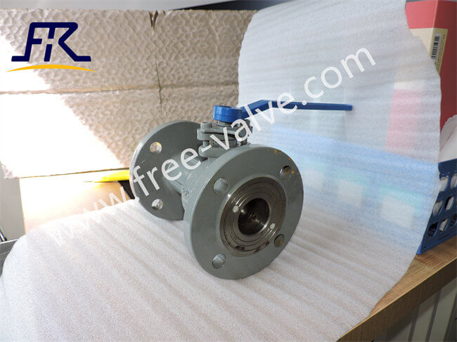 Integral Type Flange Ends Floating Ball Valve