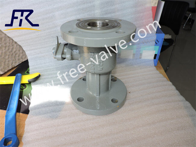 Integral Type Flange Ends Floating Ball Valve