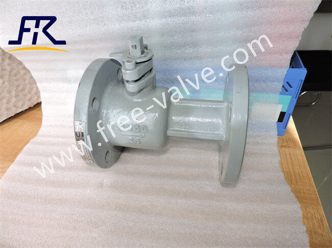 Integral Type Flange Ends Floating Ball Valve