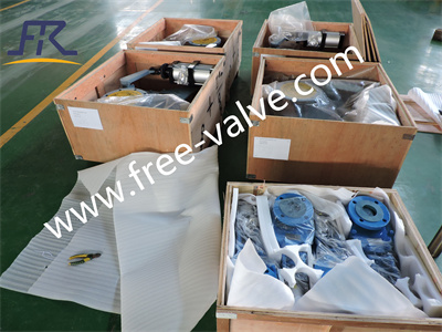 DN350*DN200 Pneumatic Ceramic Rotary Disc Gate Valve