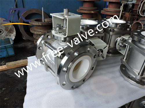 Stainless Steel Ceramic Lined Ball Valve