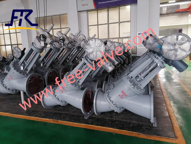 Y Type Slurry Globe Valve